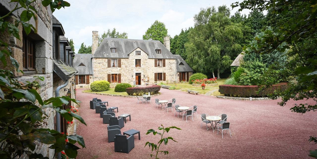 Logis Hotel Restaurant Manoir De L'Acherie Sainte-Cécile Eksteriør billede